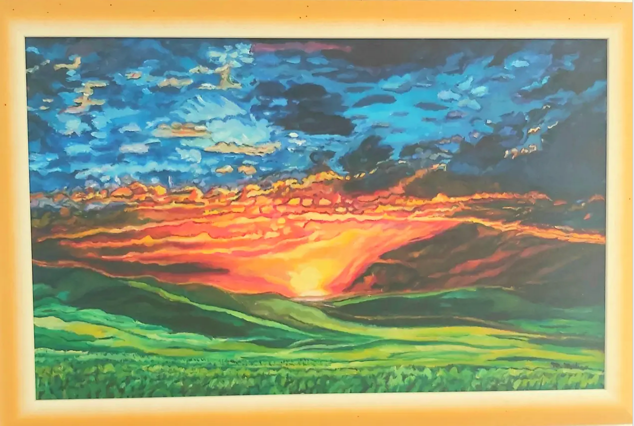 Atardecer en la pradera (Estados Unidos)