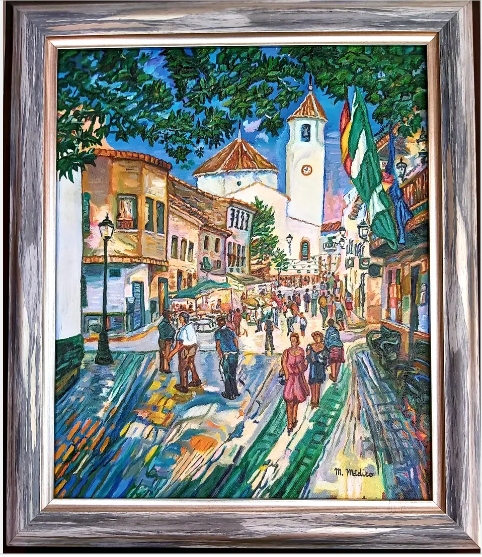 Pueblo de Chirivel en Fiestas (Almeria)