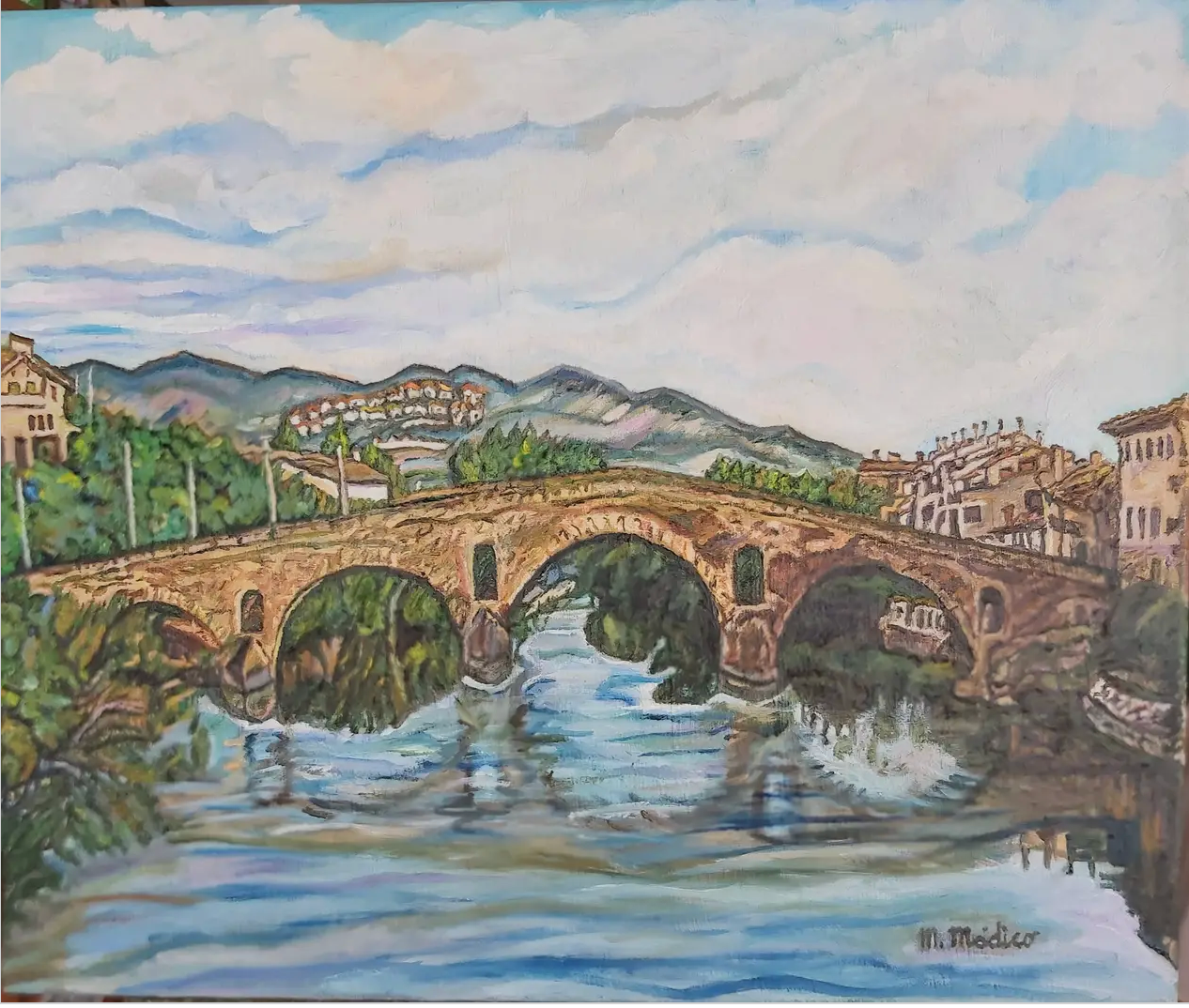 Puente romano de los Reyes(Navarra-Ruta Camino de Santiago)